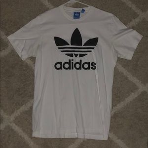 Black and White Adidas Shirt
